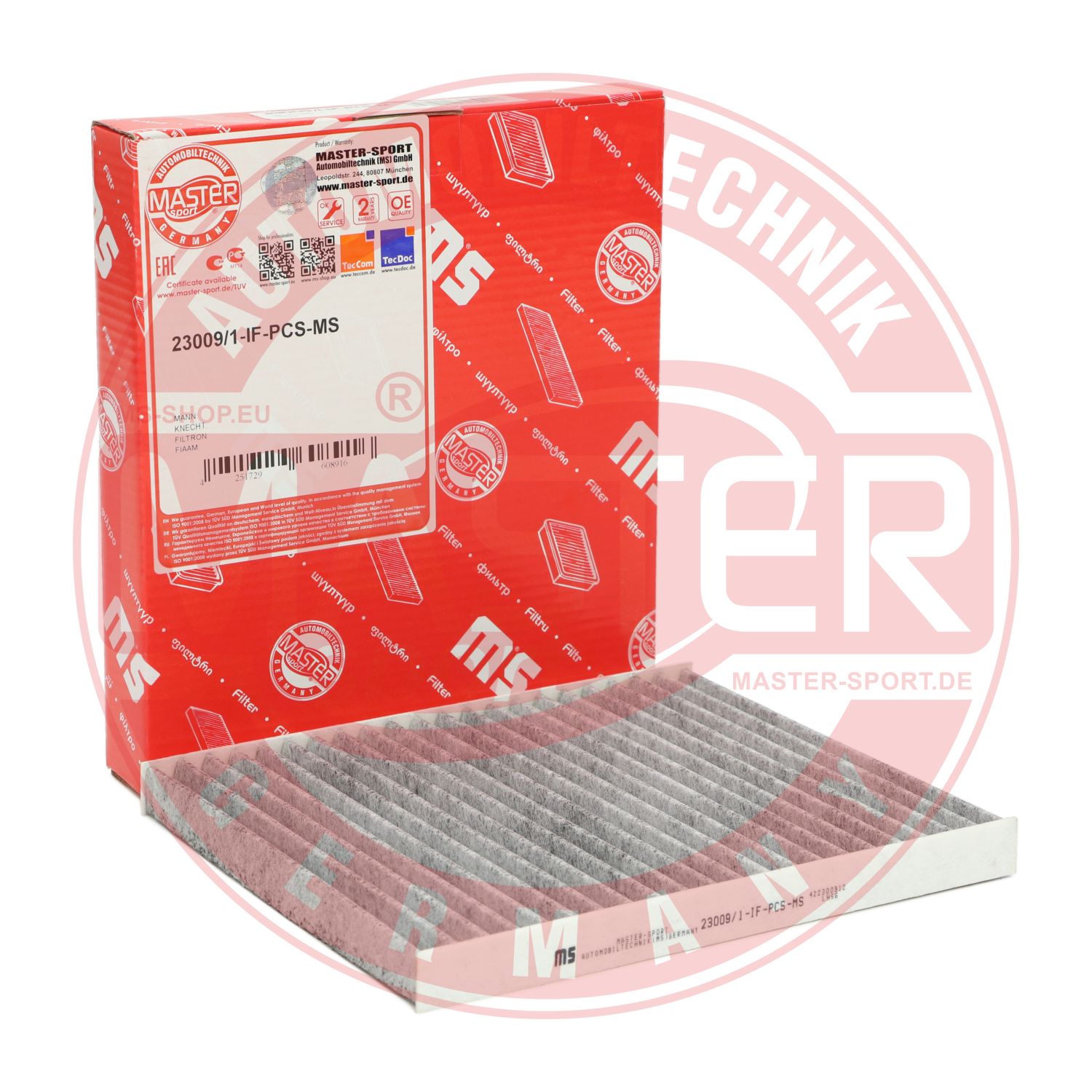 Filtru polen MASTERSPORT GERMANY 23009/1-IF-PCS-MS